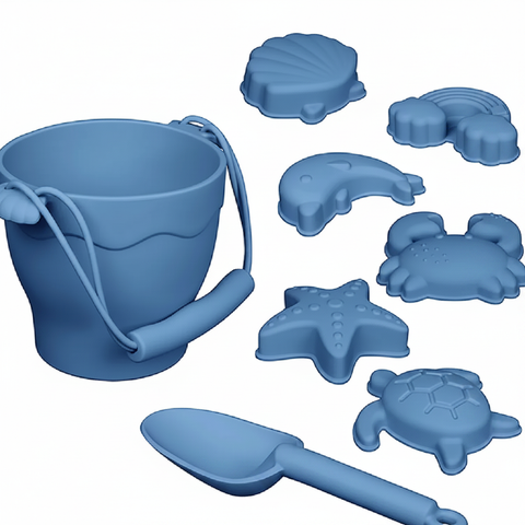 Beach Bucket Angle View