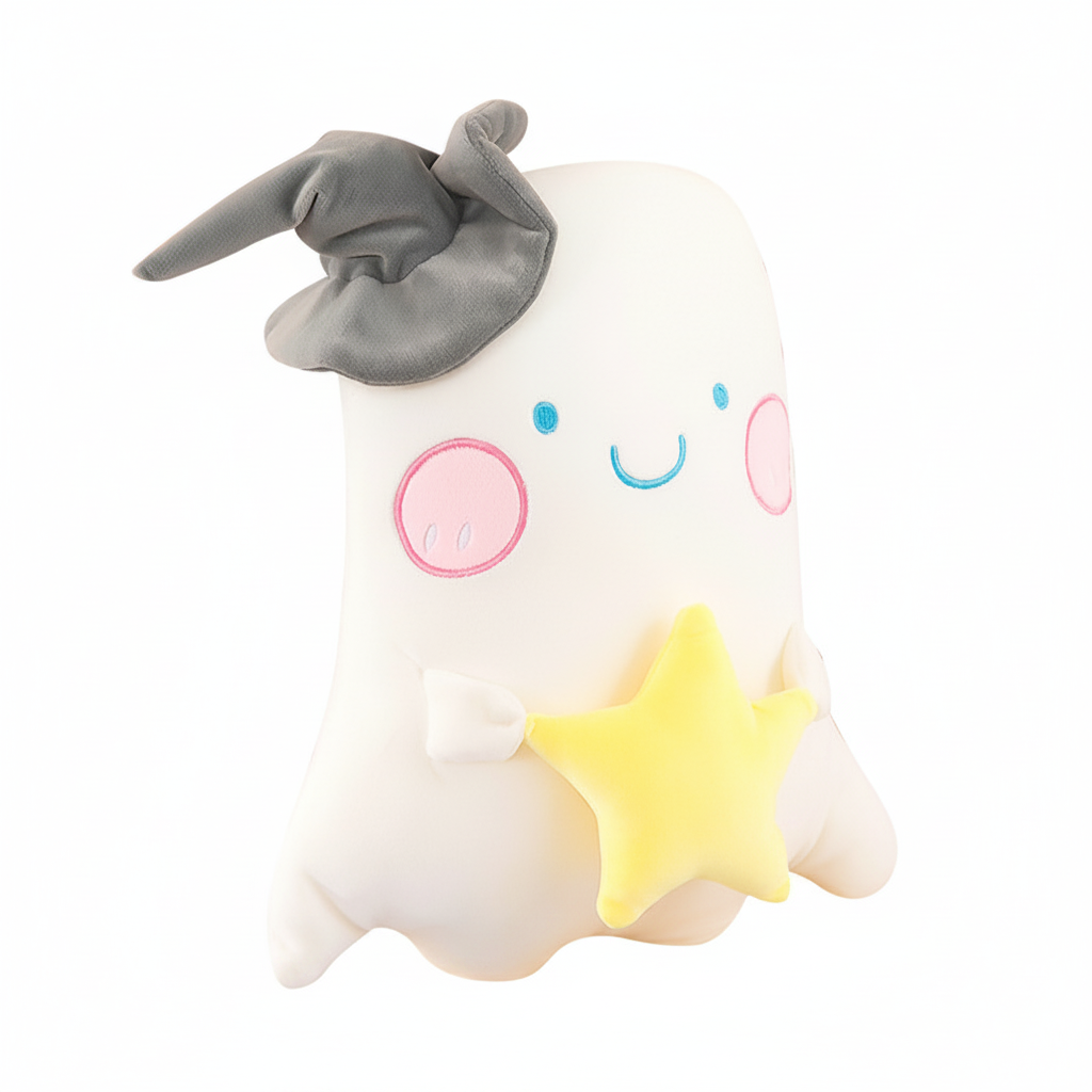 Cute ghost stuffed animal GMC primary image white background